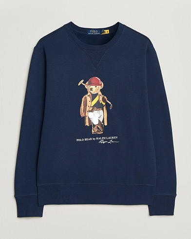 Polo Ralph Lauren Fleece Bear Sweatshirt Newport Navy – Sininen