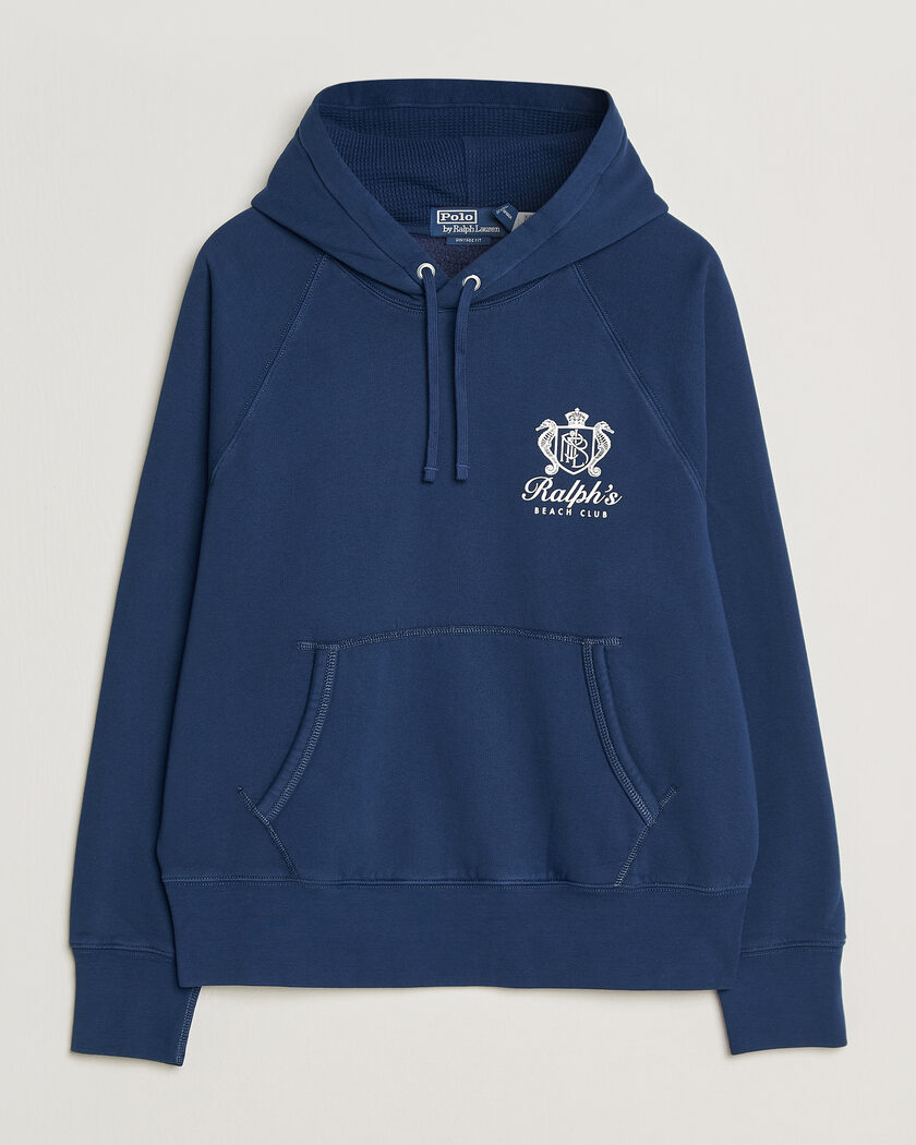 Polo Ralph Lauren Fleece Hoodie Dark Cobalt – Sininen