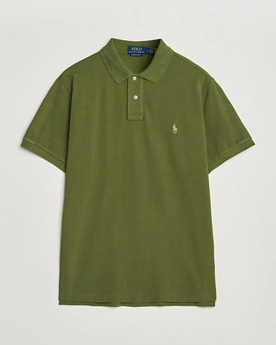 Polo Ralph Lauren Custom Slim Fit Polo Supply Olive – Vihreä