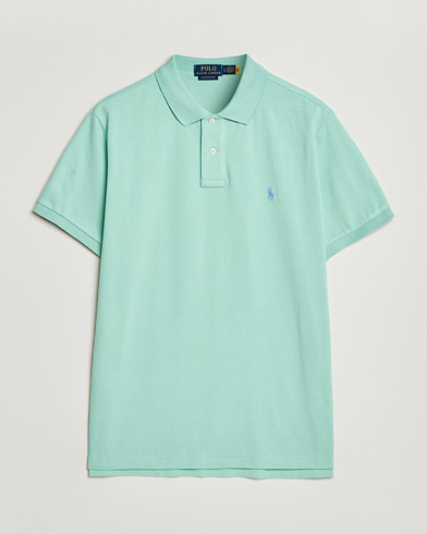 Polo Ralph Lauren Custom Slim Fit Polo Celadon – Vihreä