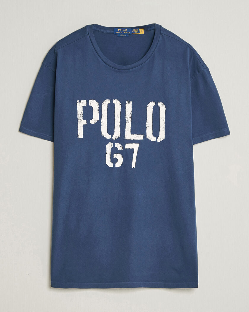 Polo Ralph Lauren Jersey Logo T-Shirt Dark Cobalt – Sininen