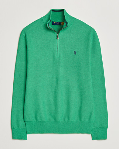 Polo Ralph Lauren Textured Half Zip Palm Green Heather – Vihreä