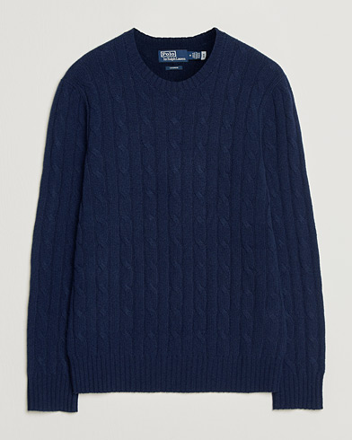 Polo Ralph Lauren Cashmere Sweater Bright Navy – Sininen