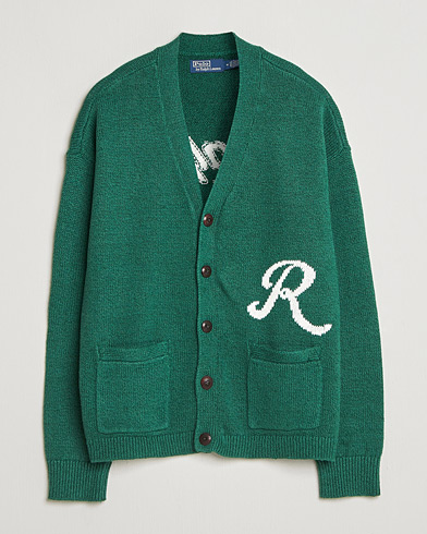 Polo Ralph Lauren Linen Blend Cardigan Bay Green – Vihreä