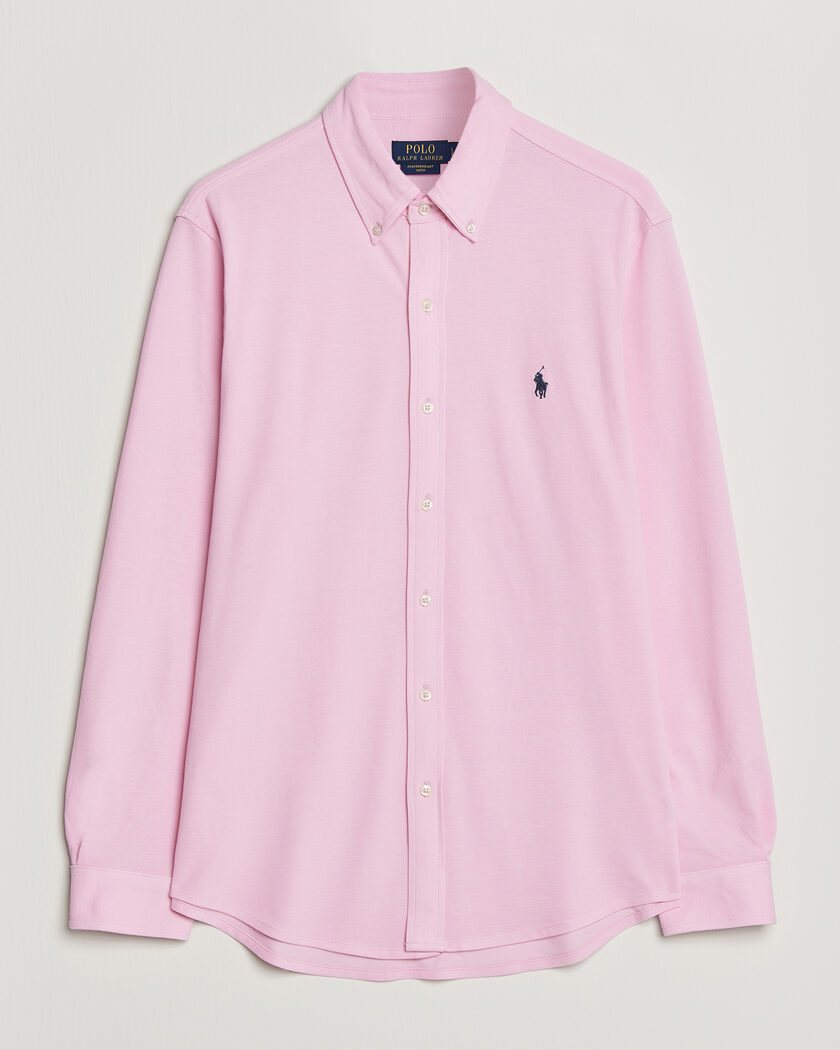 Polo Ralph Lauren Featherweight Mesh Shirt Carmel Pink – Vaaleanpunainen