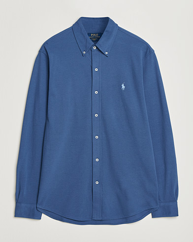 Polo Ralph Lauren Featherweight Mesh Shirt Old Royal – Sininen