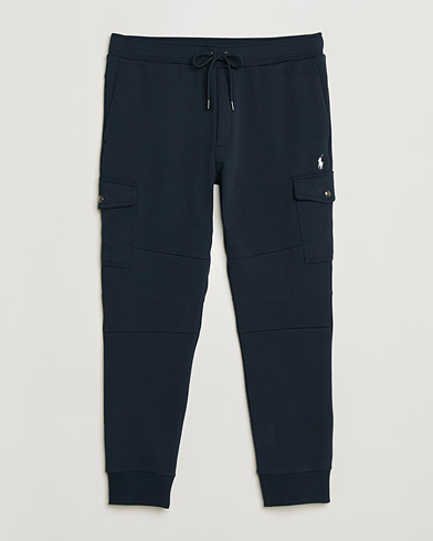Polo Ralph Lauren Double Knitted Athletic Sweatpants Aviator Navy – Sininen