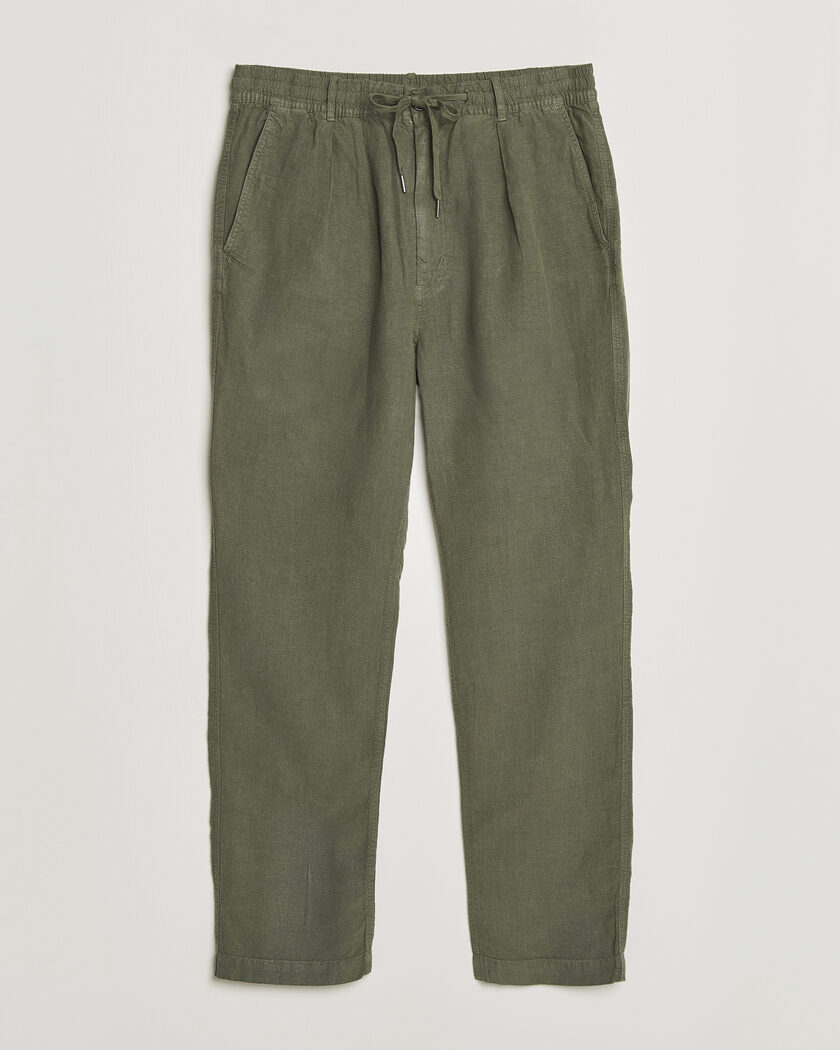 Polo Ralph Lauren Prepster Linen Trousers New Olive – Vihreä
