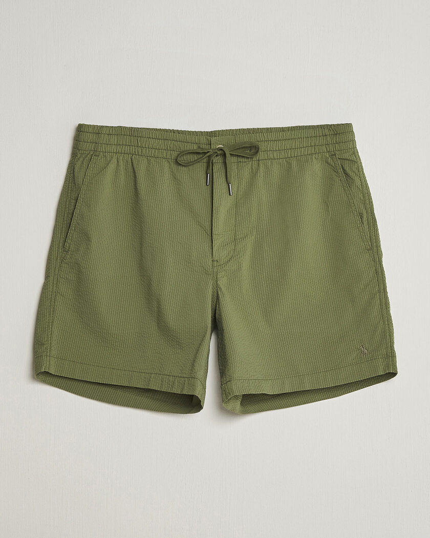 Polo Ralph Lauren Seersucker Shorts Supply Olive – Vihreä