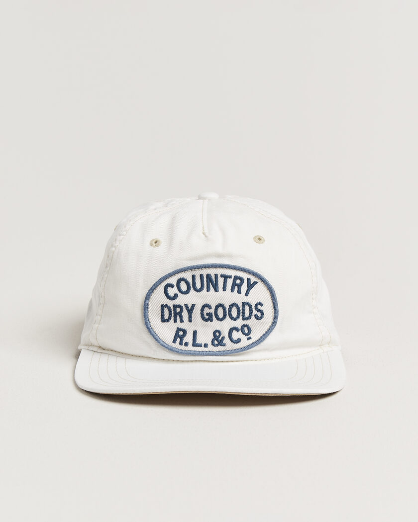 Polo Ralph Lauren Cotton Herringbone Cap White – Valkoinen