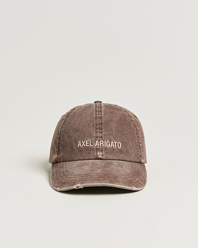 Axel Arigato AA Logo Cap Washed Brown – Ruskea