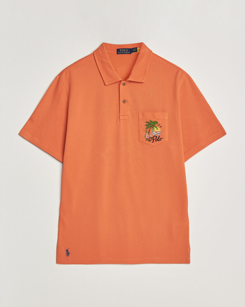 Polo Ralph Lauren Classic Fit Pocket Polo Solar Sky – Oranssi