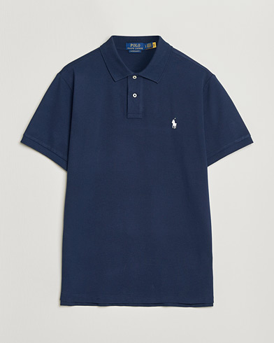 Polo Ralph Lauren Custom Slim Fit Polo Navy – Sininen