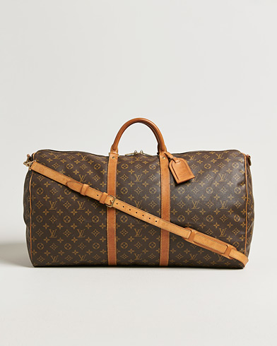 Louis Vuitton Pre-Owned Keepall Bandouliére 60 Monogram – Ruskea