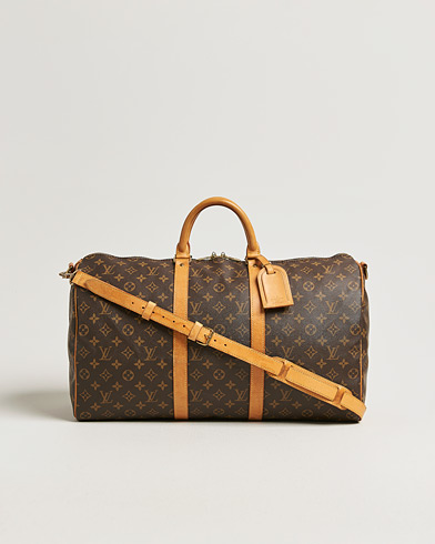 Louis Vuitton Pre-Owned Keepall Bandouliére Monogram – Ruskea