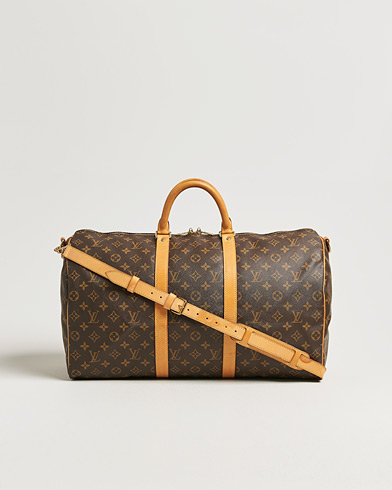 Louis Vuitton Pre-Owned Keepall Bandouliére Monogram – Ruskea