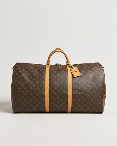 Louis Vuitton Pre-Owned Keepall 60 Monogram – Ruskea