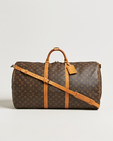 Louis Vuitton Pre-Owned Keepall Bandouliére 60 Monogram – Ruskea