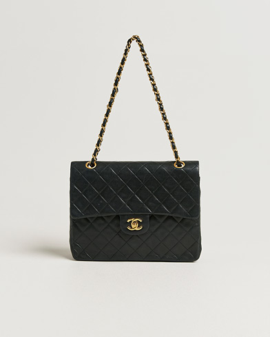 Chanel Pre-Owned Classic Double Flap Small Lamskin Black – Musta