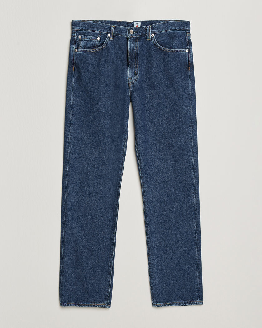 EDWIN Regular Straight Jeans Used Mid Blue – Sininen