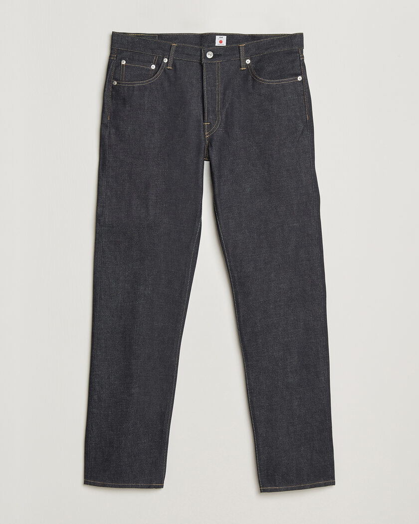 EDWIN Regular Tapered Selvage Jeans Unwashed – Sininen
