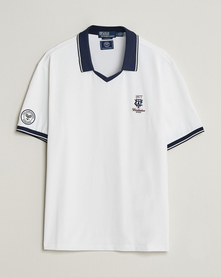 Polo Ralph Lauren Knitted Performance Polo Ceramic White – Valkoinen
