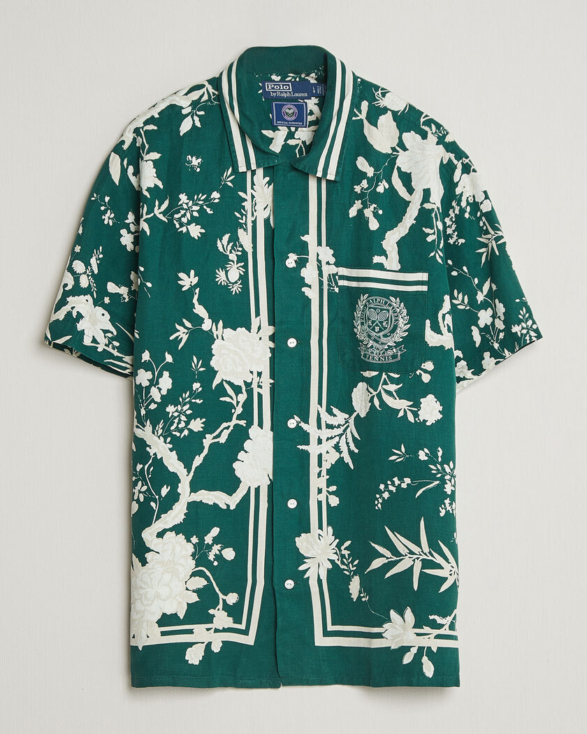 Polo Ralph Lauren Printed Short Sleeve Shirt Championship Floral – Vihreä