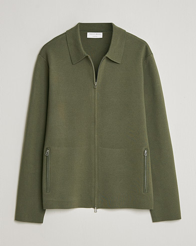 Tiger of Sweden Celyn Knitted Full Zip Kalamata Green – Vihreä