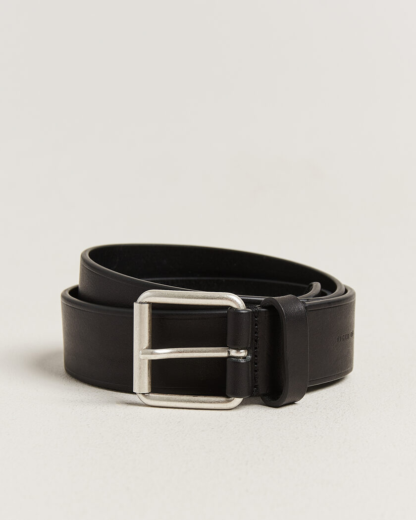 Tiger of Sweden Labori Leather Belt Black – Musta
