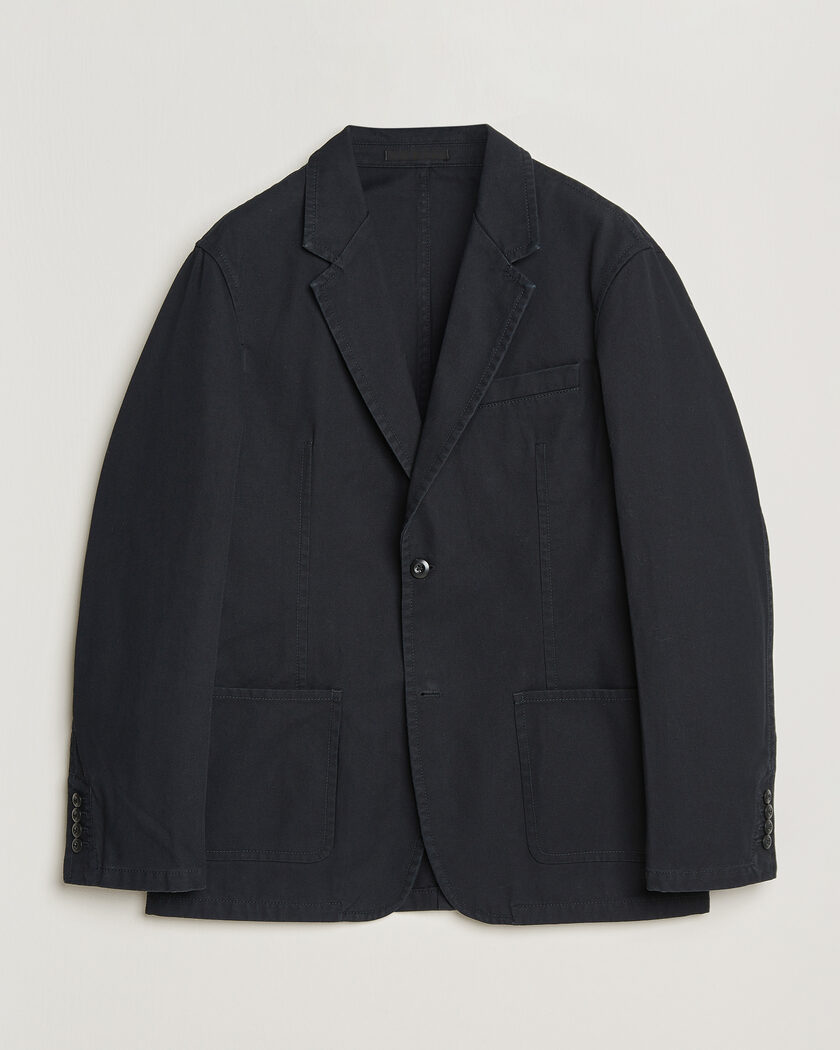 Filippa K Christopher Cotton Blazer Black – Musta