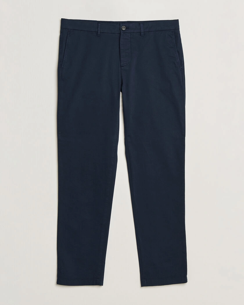 J.Lindeberg Chaze Cotton Stretch Pants JL Navy – Sininen