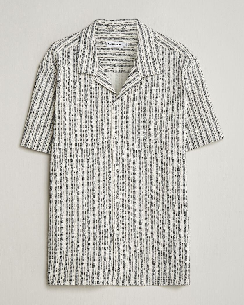 J.Lindeberg Elio Structure Resort Shirt JL Navy – Sininen