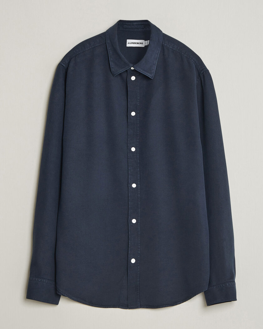J.Lindeberg Zachary Tencel Shirt JL Navy – Sininen