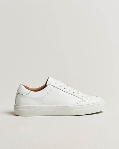 J.Lindeberg Art Signature Leather Sneaker White – Valkoinen
