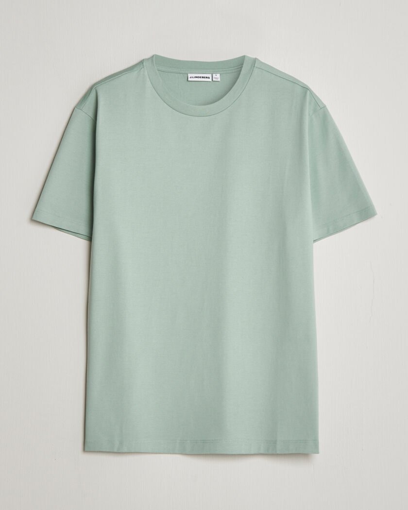 J.Lindeberg Sid Basic T-Shirt Jadeite – Vihreä