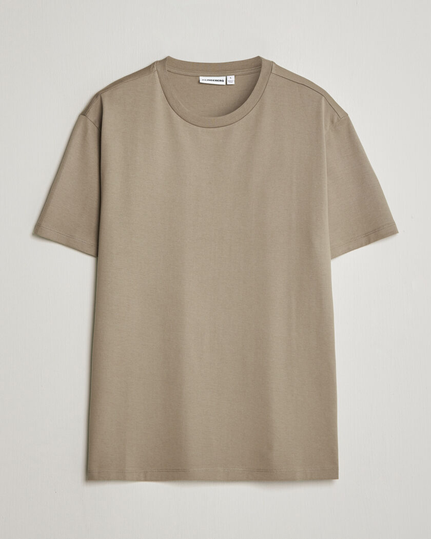 J.Lindeberg Sid Basic T-Shirt Brindle – Vihreä