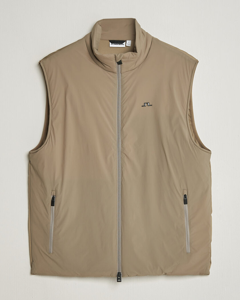 J.Lindeberg Timor Hybrid Vest Brindle – Vihreä