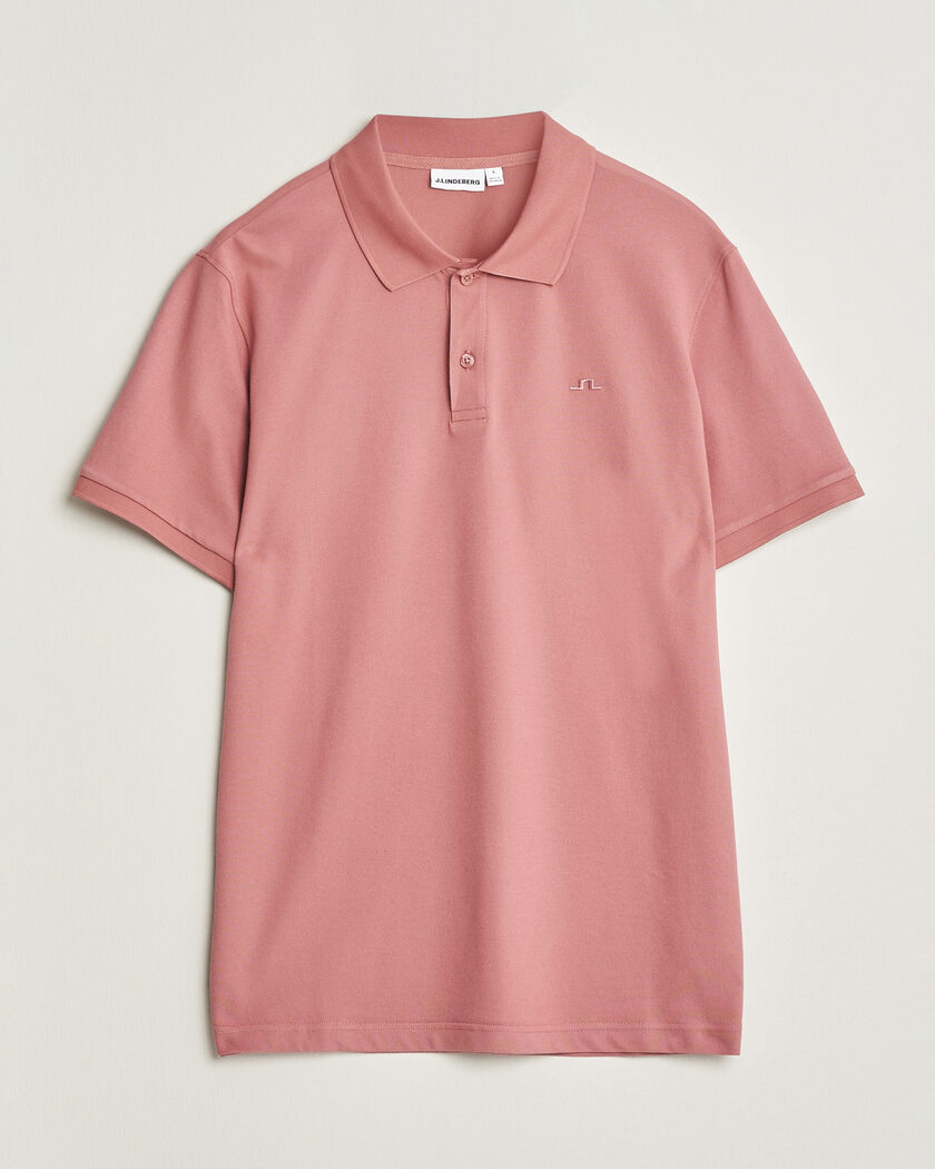 J.Lindeberg Verse Polo Withered Rose – Punainen