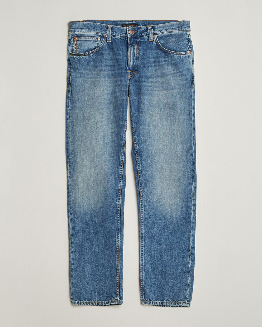 Nudie Jeans Gritty Jackson Jeans Cool Blue – Sininen