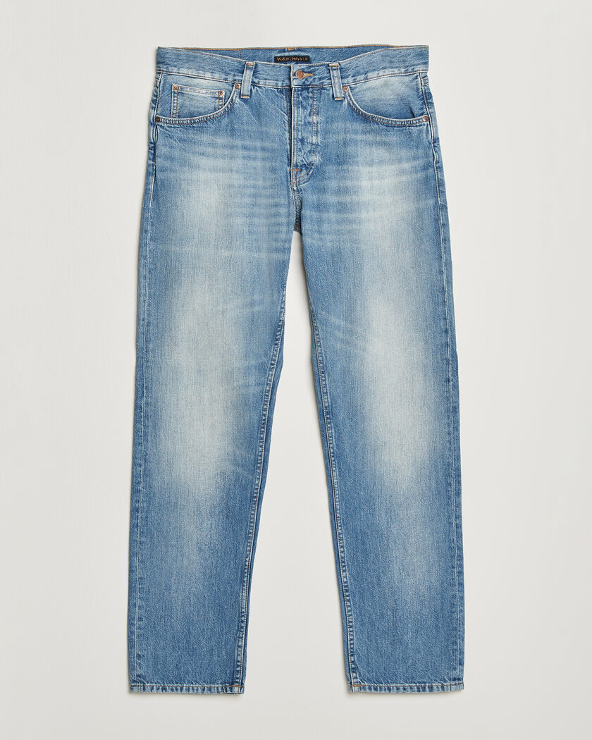 Nudie Jeans Steady Eddie II Jeans Washed Up – Sininen