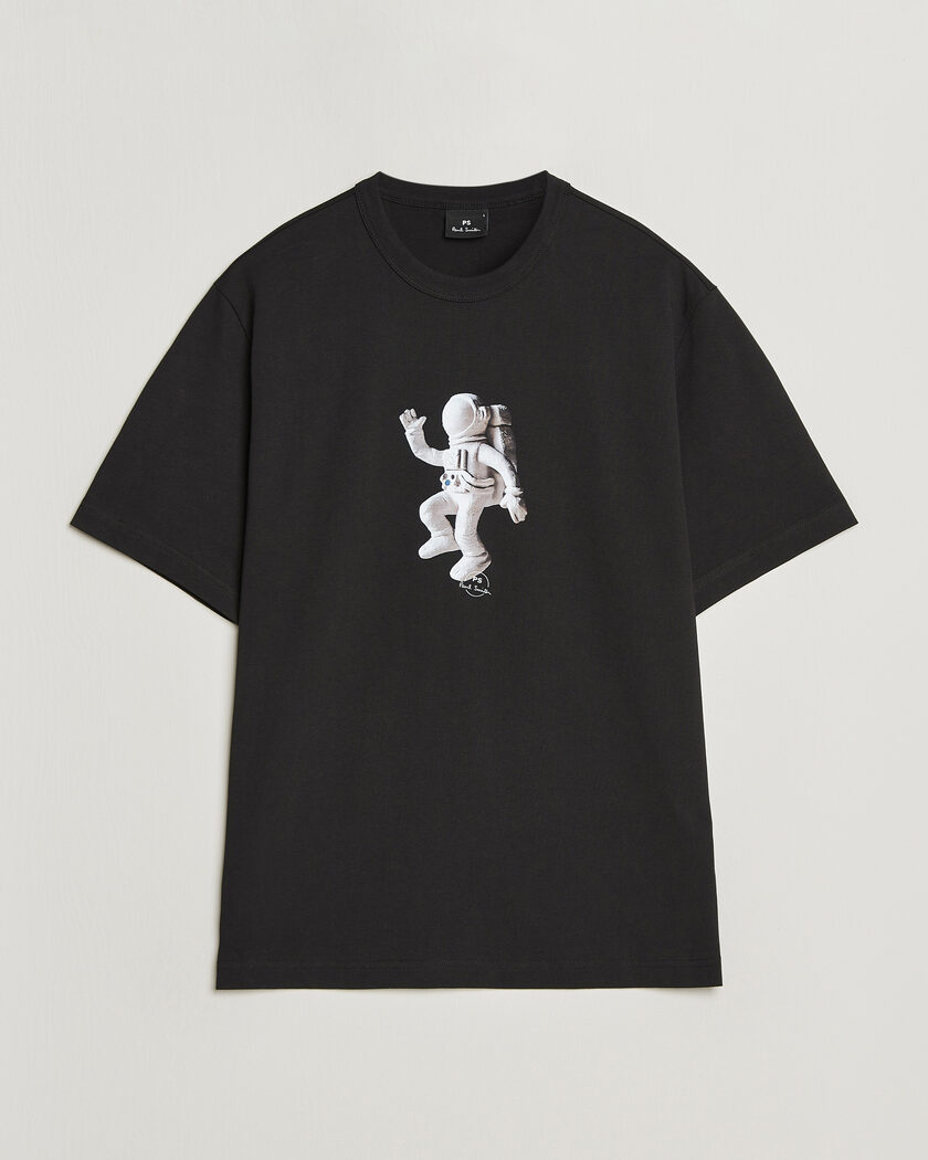 PS Paul Smith Astronaut Printed T-Shirt Black – Musta