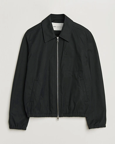 AMI Zipped Jacket Black – Musta