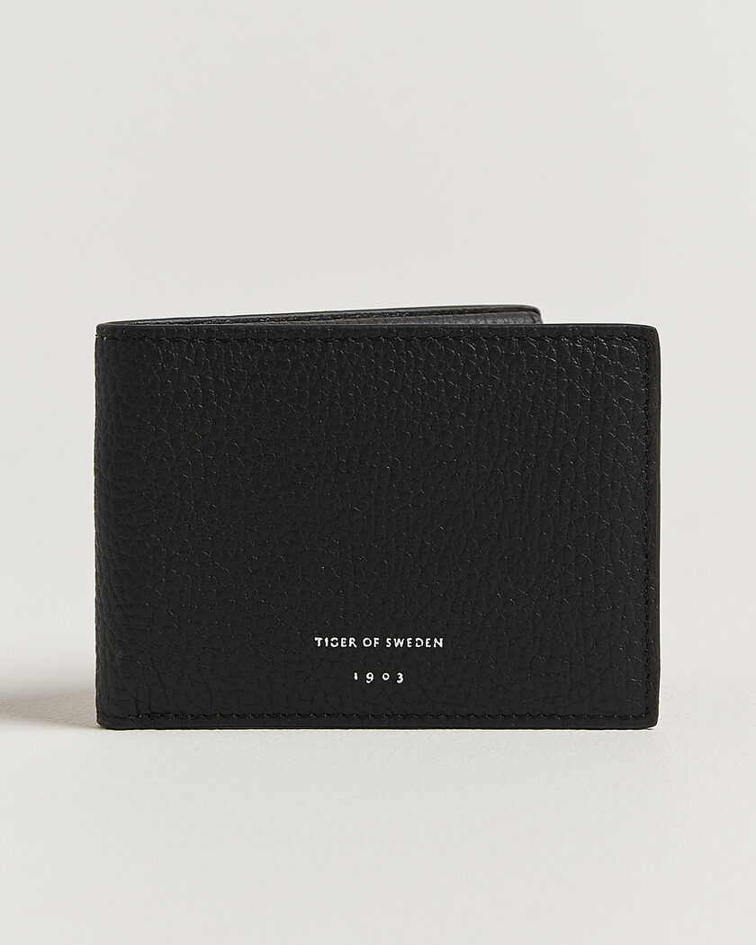 Tiger of Sweden Wivallius Leather Wallet Black – Musta