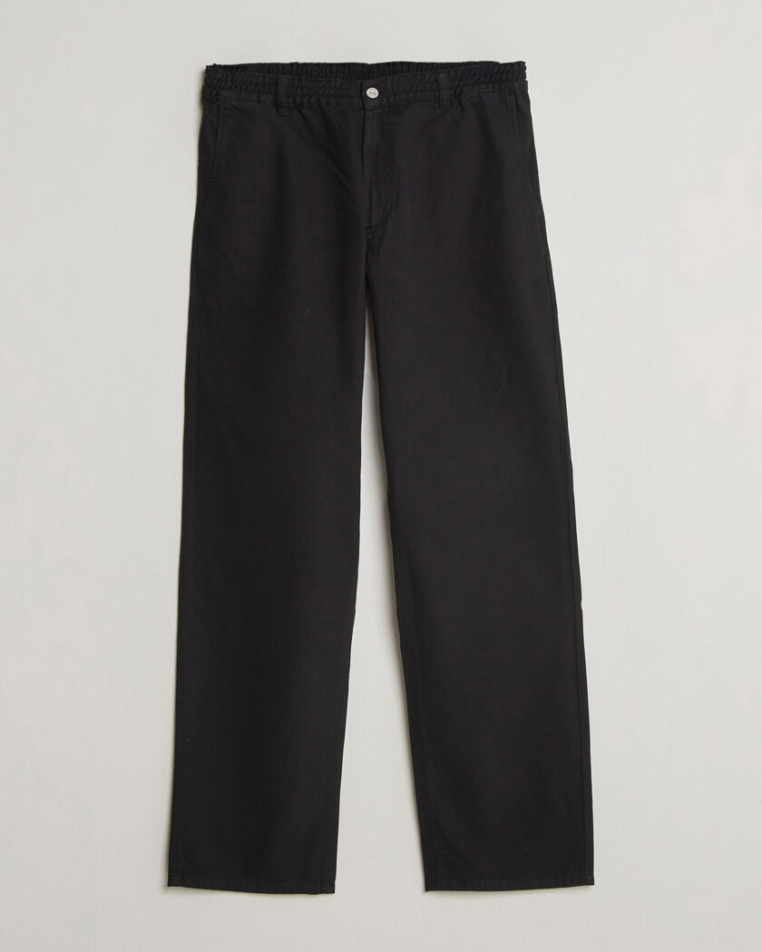 Forét Clay Twill Pants Black – Musta