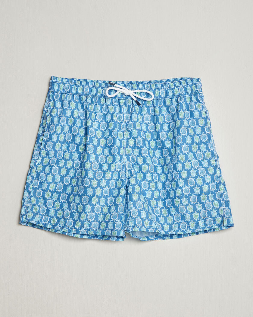  Fedeli Madeira Swim Trunk Blue Turtles – Sininen