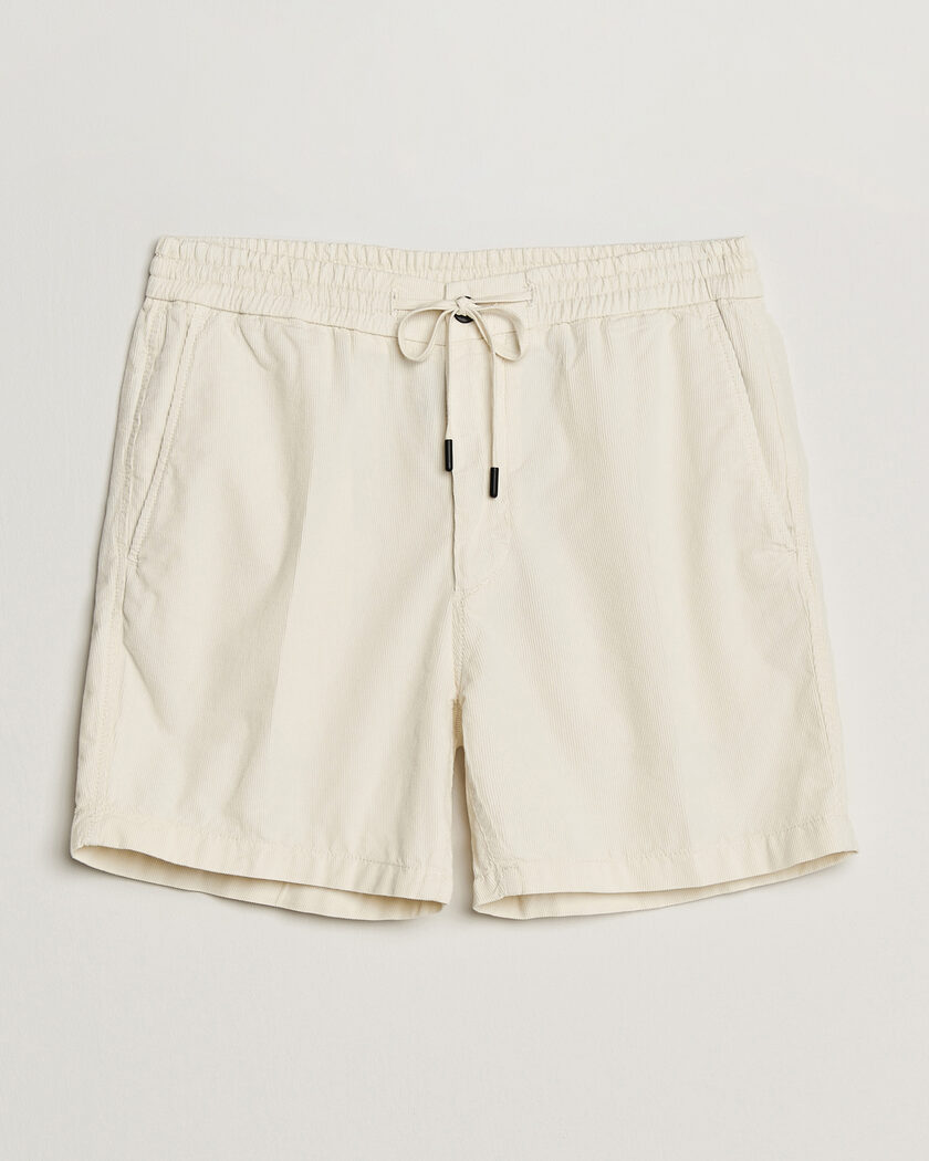Incotex Baby Corduroy Drawstring Shorts Off White – Valkoinen