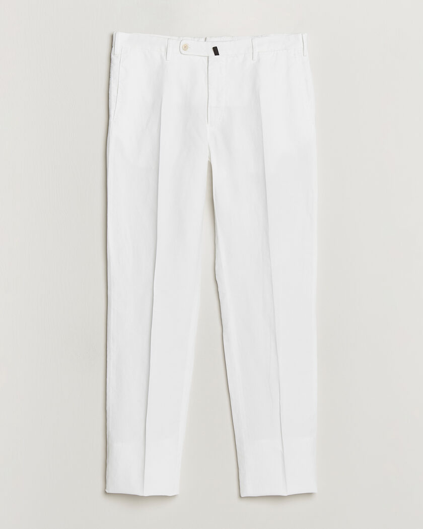 Incotex Regular Fit Chinolino Trousers White – Valkoinen
