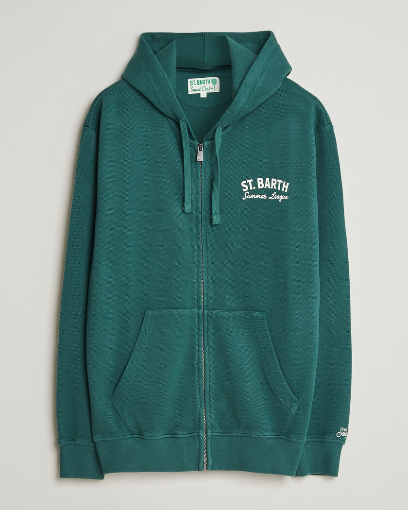 MC2 Saint Barth Back Printed Hoodie Tennis League – Vihreä