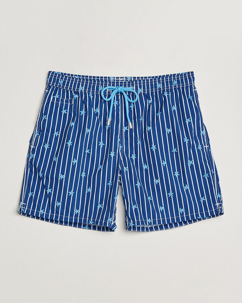 MC2 Saint Barth Printed Swim Shorts Blue Starfish – Sininen