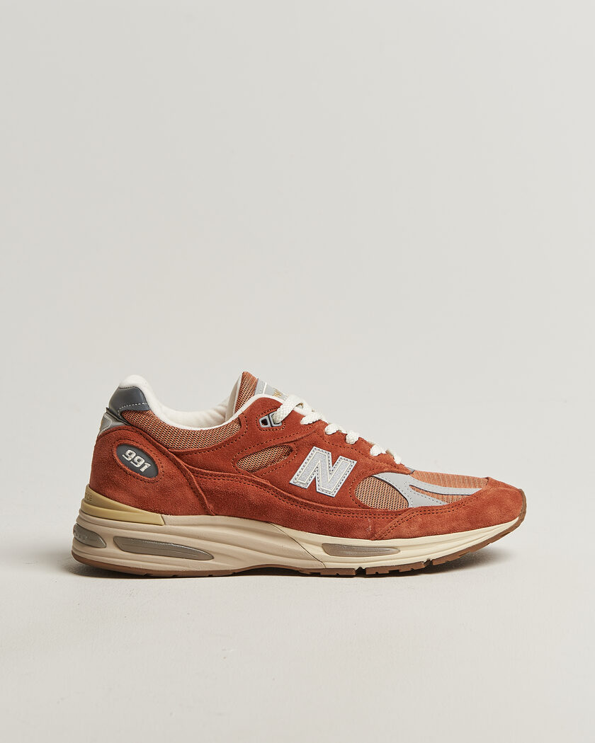 New Balance Made In US & UK New Balance Made in Made In UK 991v2 Porters Clay – Oranssi